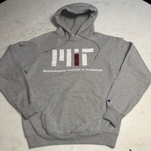 Champion MIT Massachusetts Institute of Technology Hoodie Gray Men's Medium